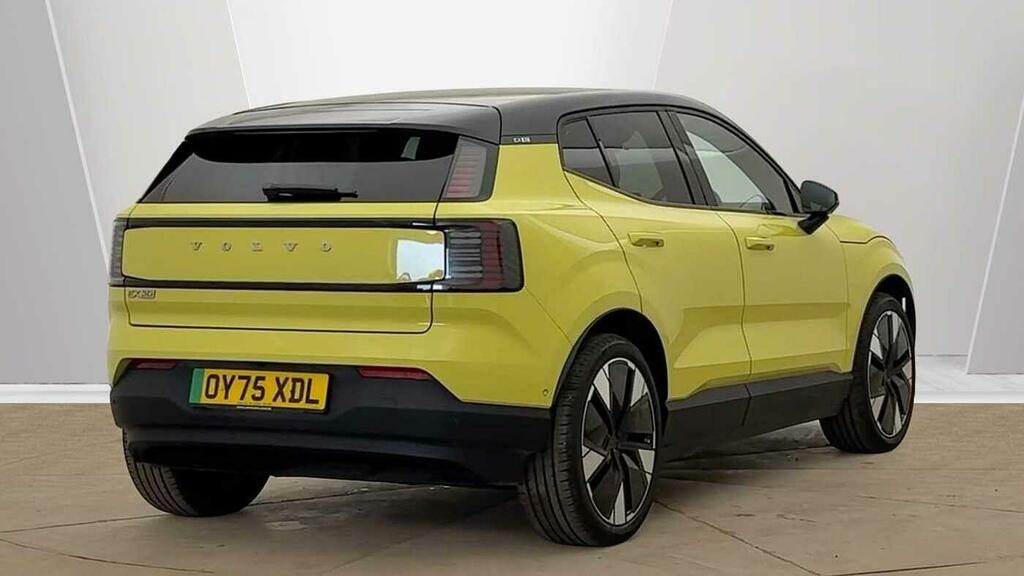 Volvo EX30 Ultra Single Motor Extended Range 293 Mile Ranges OY75XDL Yellow #3