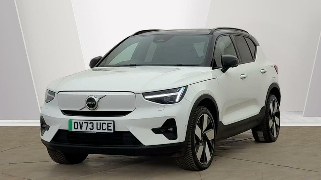 Volvo XC40 Recharge Ultimatetwin Motor Ex-demonstrator Fully White #3