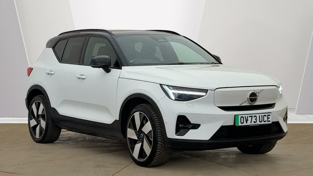 Volvo XC40 Recharge Ultimatetwin Motor Ex-demonstrator Fully White