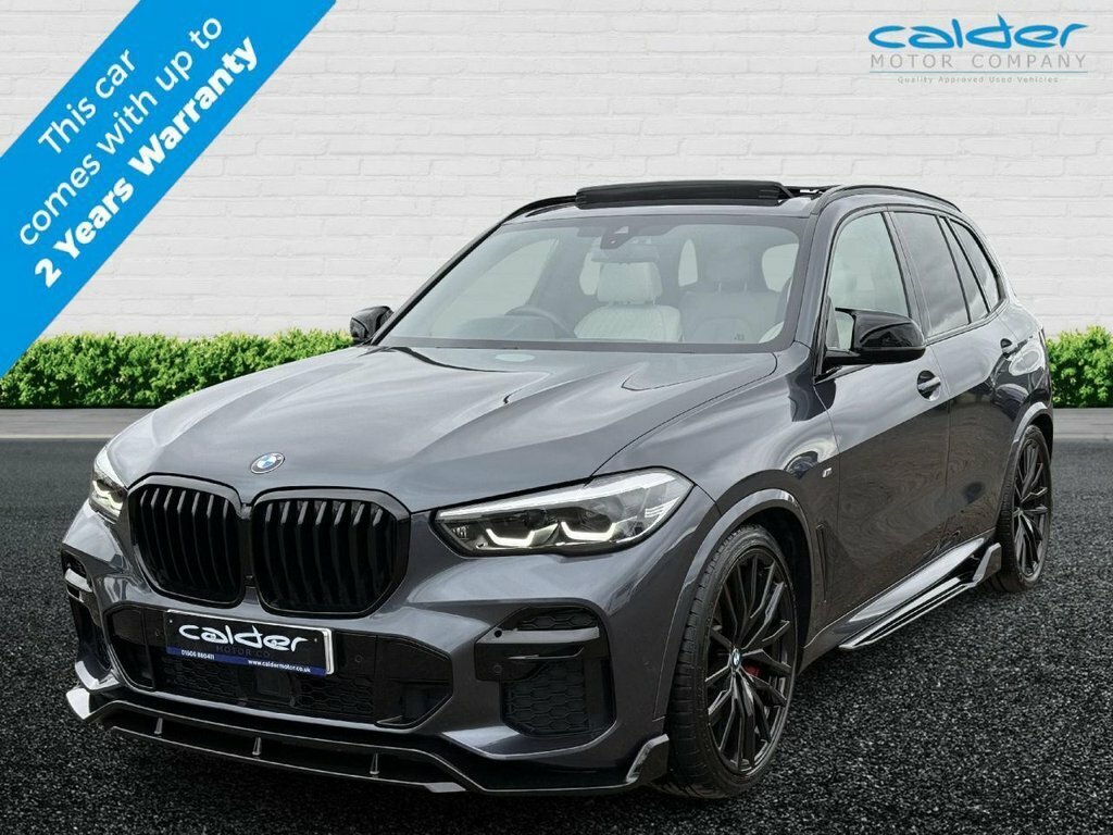 BMW X5 3.0 40D Mht M Sport Suv Hybrid Xdr EO22YJB Grey #2