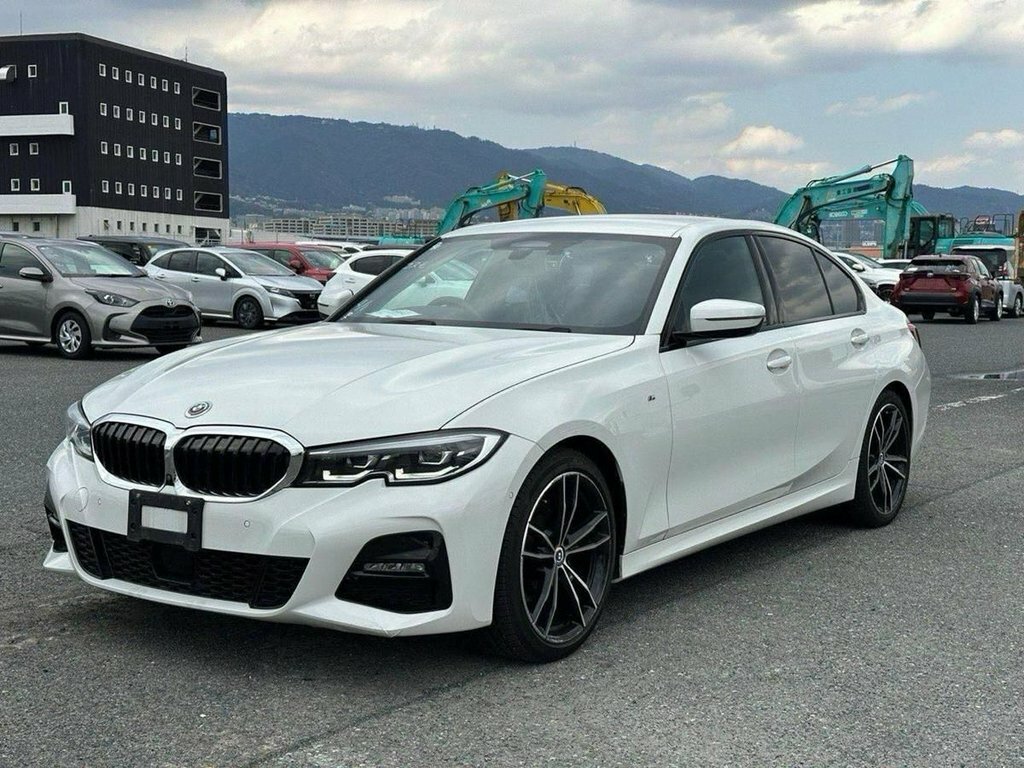 BMW 3 Series 2.0 320D M Sport Saloon Xdrive Eur BMW4 White #3