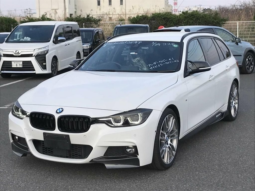 BMW 3 Series 2.0 320D M Sport Touring Euro 6 S BMW1 White #3