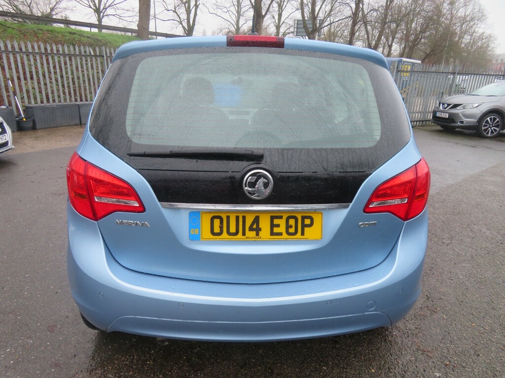 Vauxhall Meriva Tech Line Cdti OU14EOP Blue #5