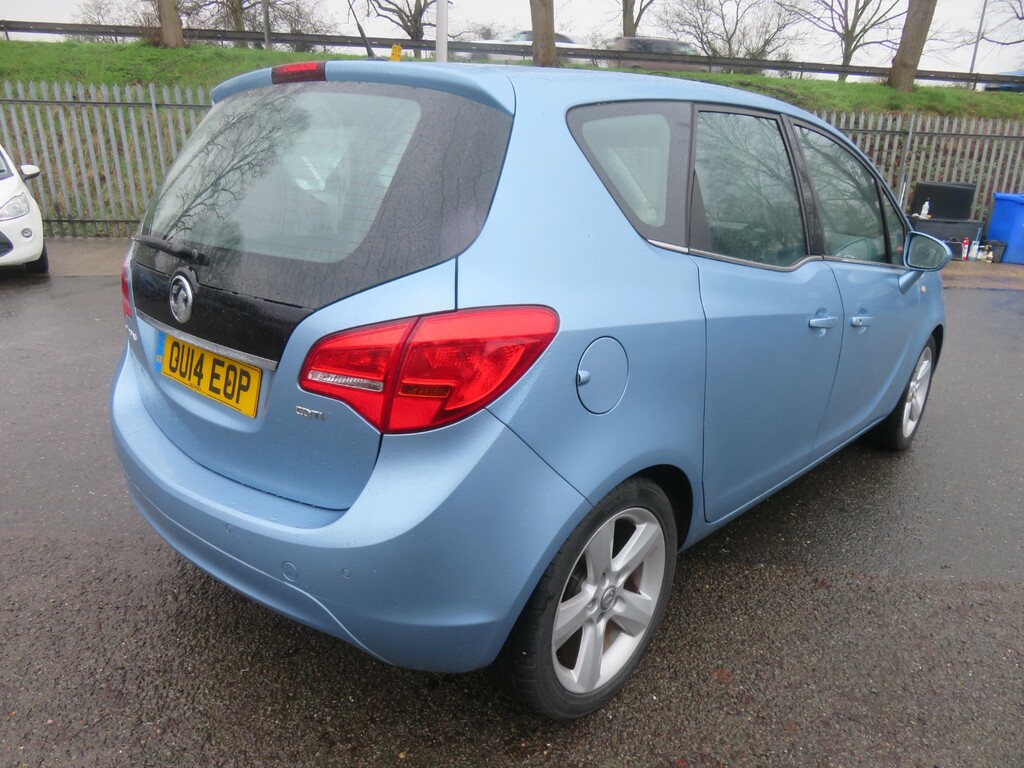Vauxhall Meriva Tech Line Cdti OU14EOP Blue #4