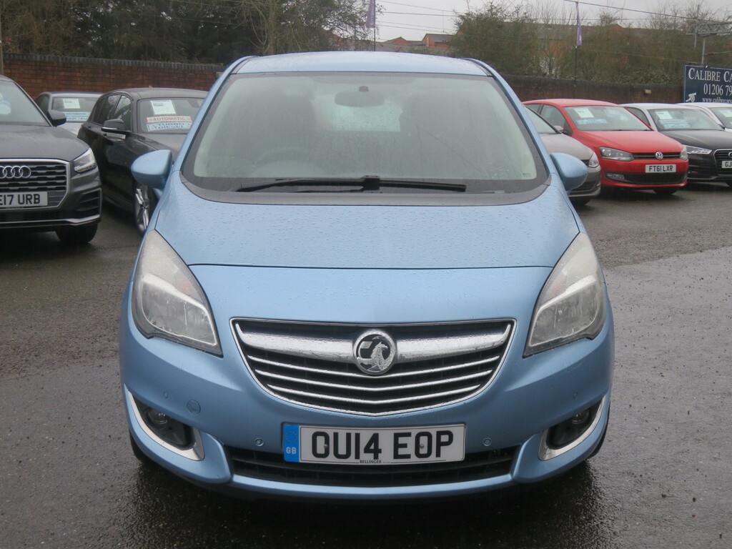 Vauxhall Meriva Tech Line Cdti OU14EOP Blue #2
