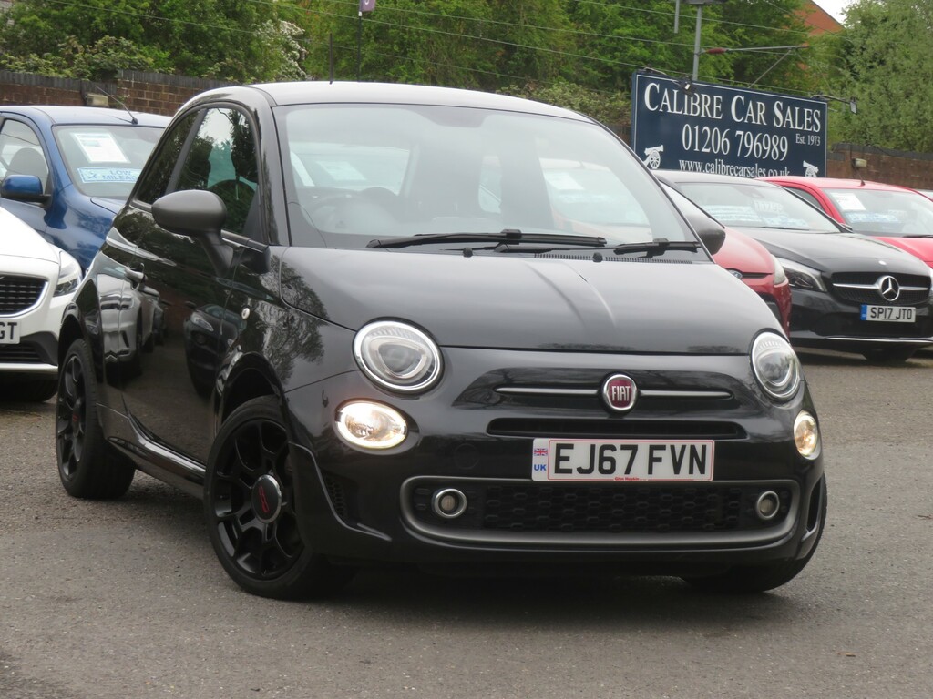 Fiat 500 S Black