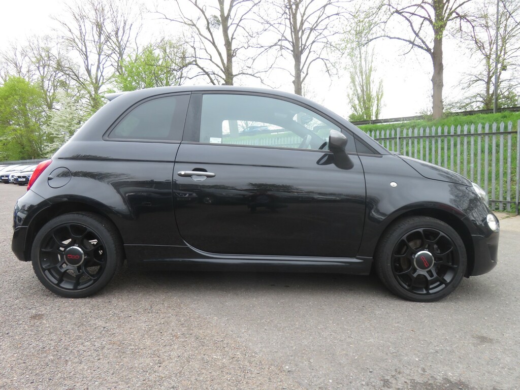 Fiat 500 S Black #3