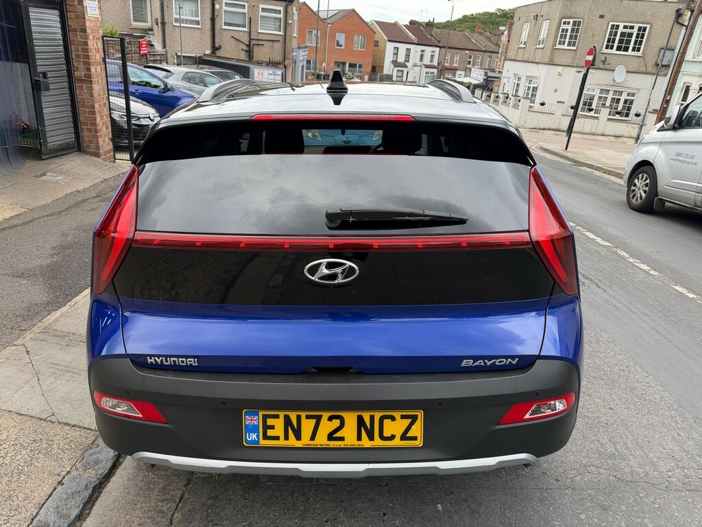 Hyundai Bayon 1.0 T-gdi Mhev Ultimate Dct Euro 6 EN72NCZ Blue #4