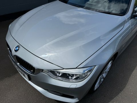 BMW 4 Series 420I Luxury Convertible Silver #5
