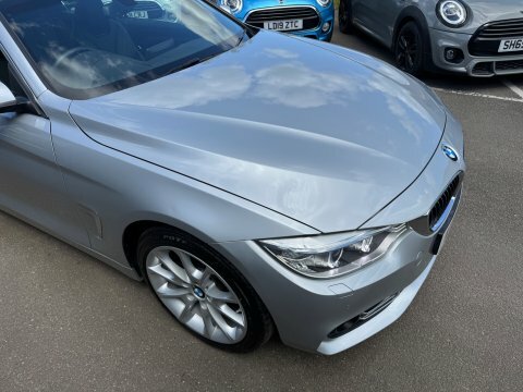 BMW 4 Series 420I Luxury Convertible Silver #3