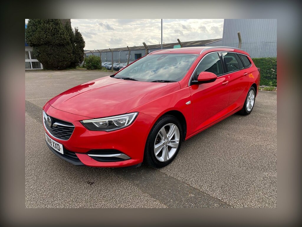 Vauxhall Insignia 1.6 Turbo D Ecotec Blueinjection Tech Line Nav Spo DN18XXD Red #3