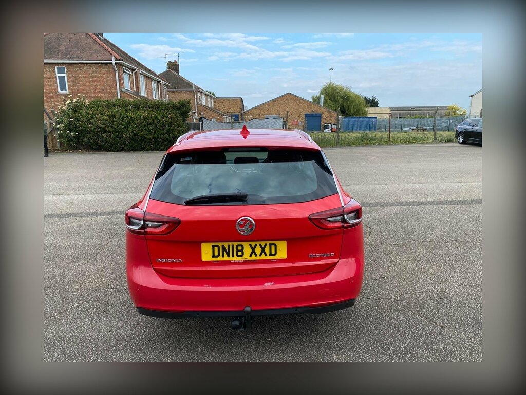 Vauxhall Insignia 1.6 Turbo D Ecotec Blueinjection Tech Line Nav Spo DN18XXD Red #4