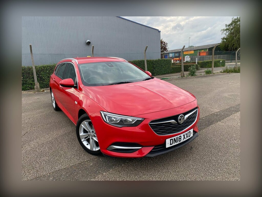 Vauxhall Insignia 1.6 Turbo D Ecotec Blueinjection Tech Line Nav Spo Red