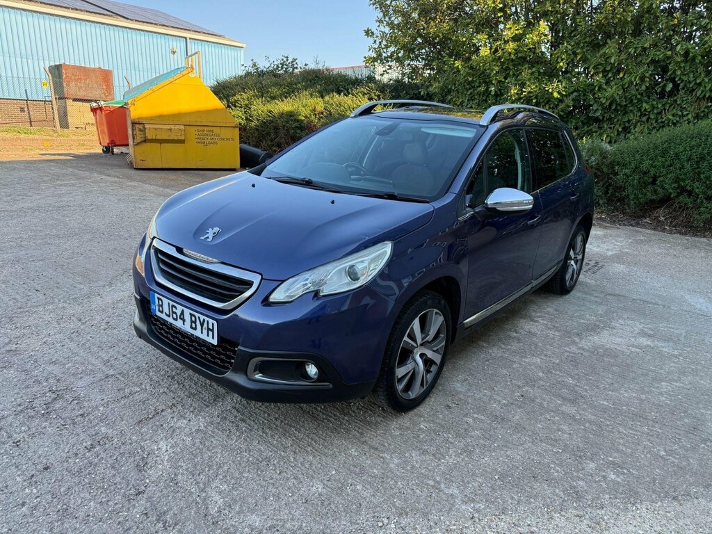 Peugeot 2008 1.6 E-hdi Feline Euro 5 Ss Calima BJ64BYH Blue #6