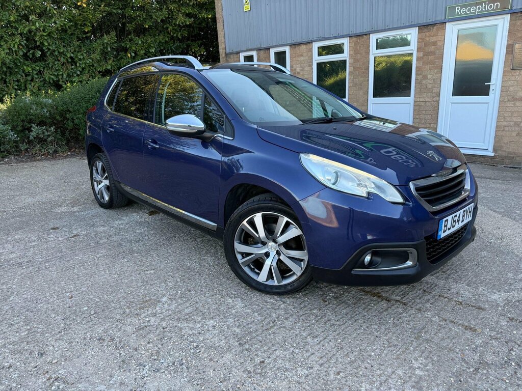 Peugeot 2008 1.6 E-hdi Feline Euro 5 Ss Calima BJ64BYH Blue #2
