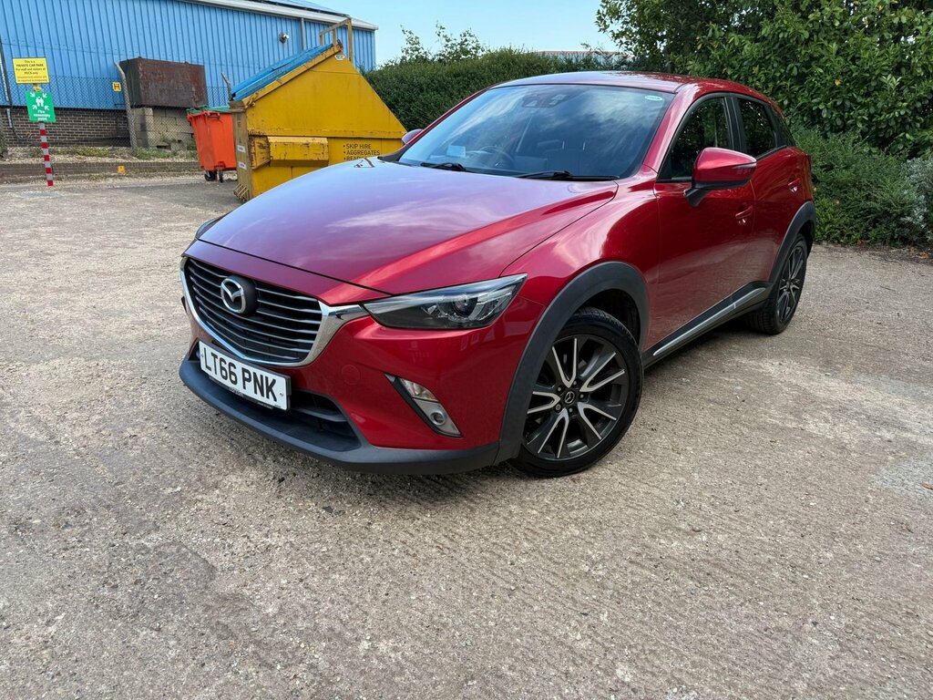 Mazda CX-3 1.5 Skyactiv-d Sport Nav Euro 6 Ss LT66PNK Red #2