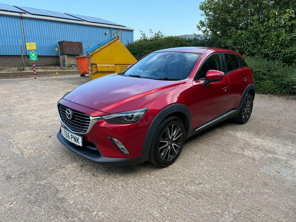 Mazda CX-3 1.5 Skyactiv-d Sport Nav Euro 6 Ss LT66PNK Red #4