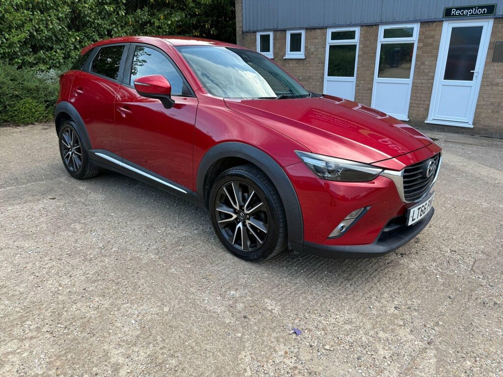 Mazda CX-3 1.5 Skyactiv-d Sport Nav Euro 6 Ss LT66PNK Red #5