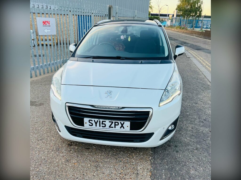 Peugeot 5008 1.6 Hdi Active Euro 5 SY15ZPX White #5