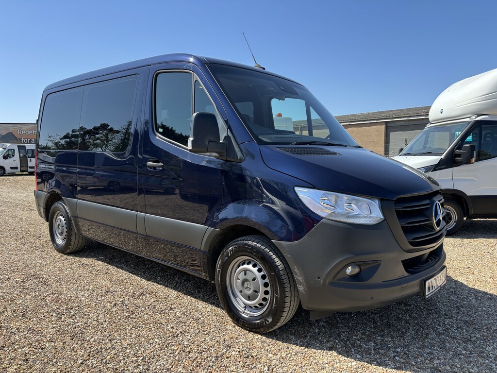 Mercedes-Benz Sprinter Wheelchair Accessible Vehicle Driver Transfer Wav Blue