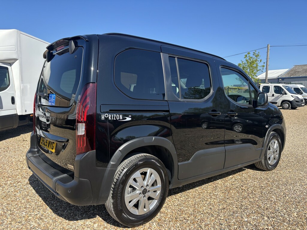 Peugeot Rifter Wheelchair Accessible Vehicle Wheelchair Accessibl Black #3