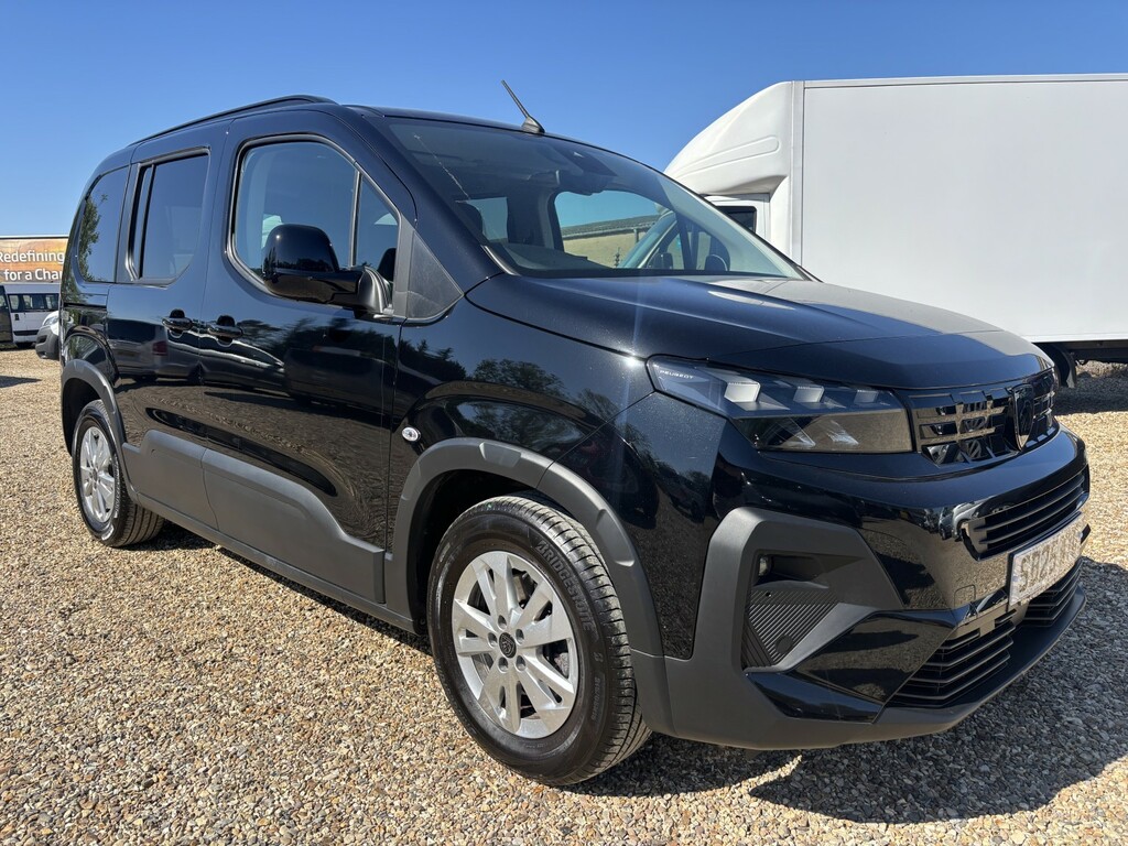 Peugeot Rifter Wheelchair Accessible Vehicle Wheelchair Accessibl Black