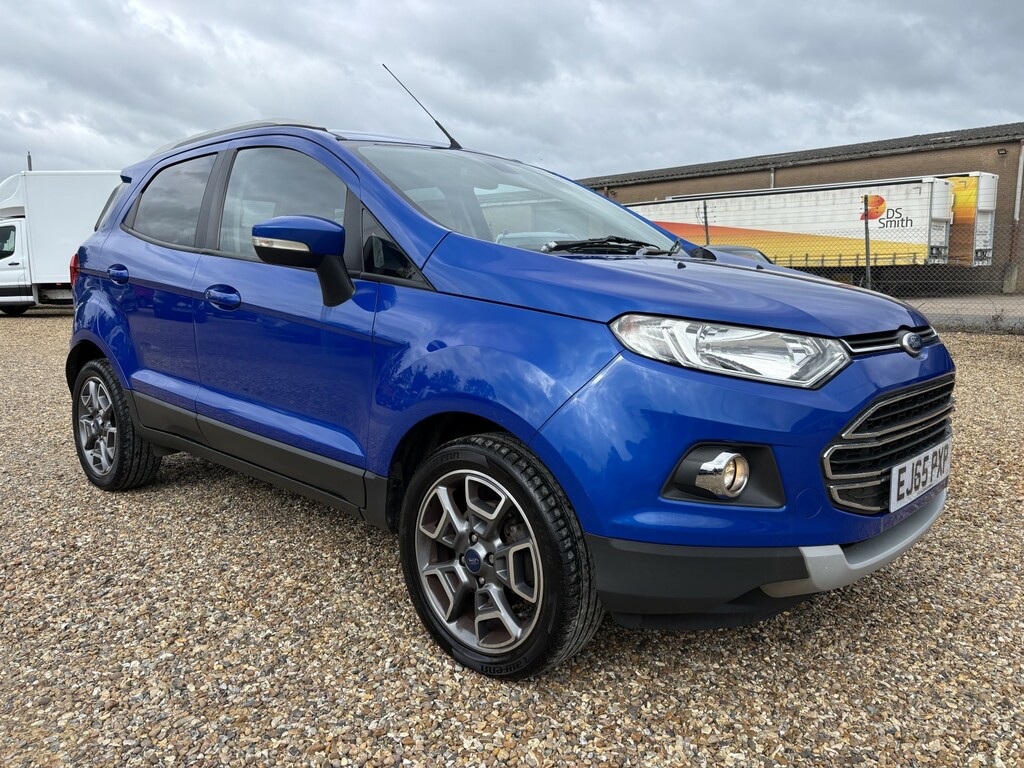 Ford Ecosport Suv 1.0 T Ecoboost Titanium 201565 Blue