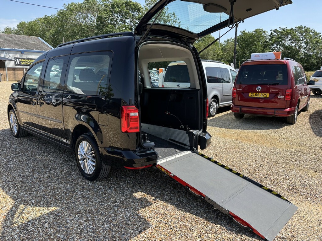 Volkswagen Caddy Maxi Wheelchair Accessible Vehicle Wheelchair Accessibl Black #6