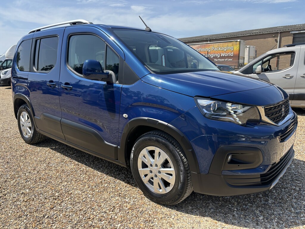 Peugeot Rifter Wheelchair Accessible Vehicle Wheelchair Accessibl Blue