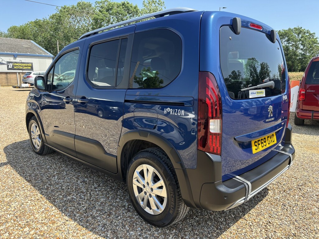 Peugeot Rifter Wheelchair Accessible Vehicle Wheelchair Accessibl Blue #5