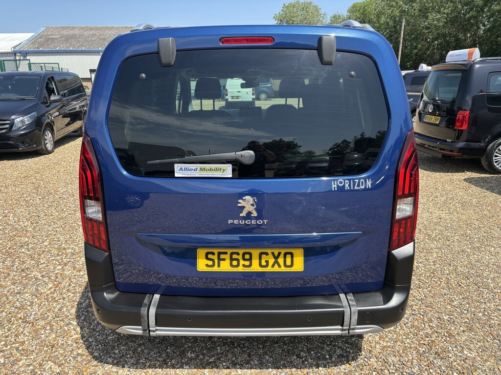 Peugeot Rifter Wheelchair Accessible Vehicle Wheelchair Accessibl Blue #4