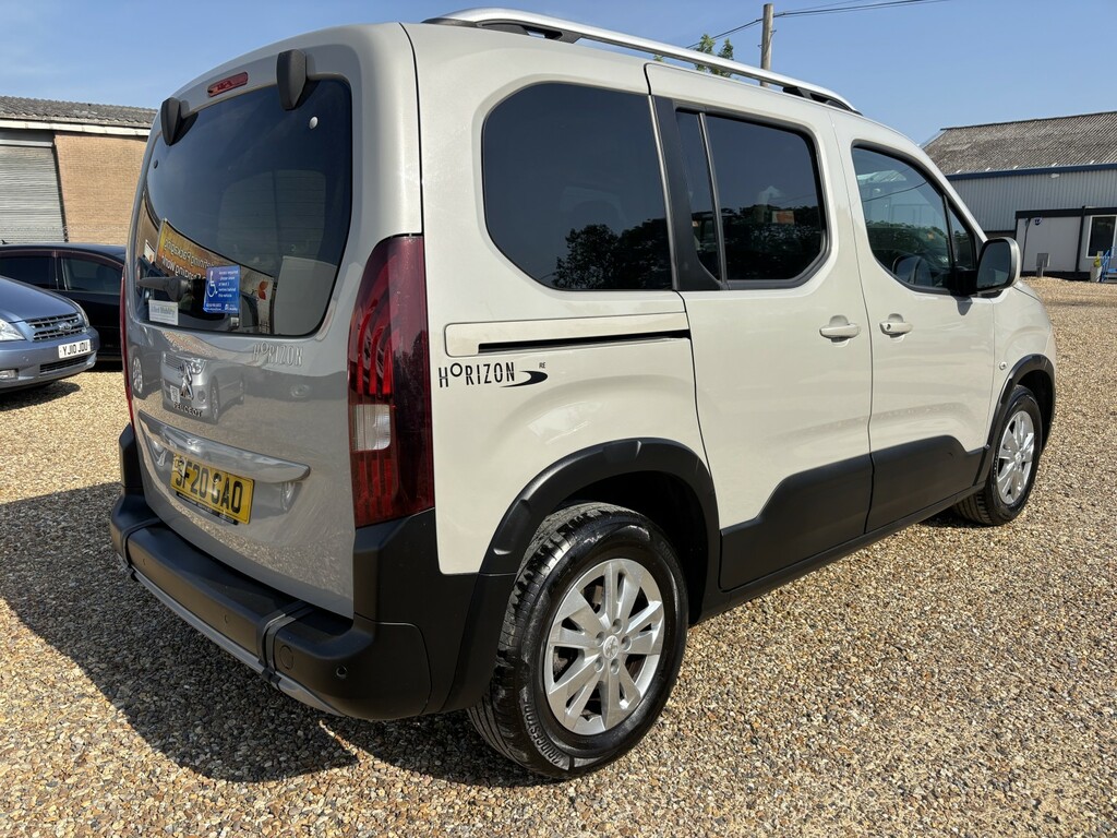 Peugeot Rifter Wheelchair Accessible Vehicle Wheelchair Accessibl SF20GAO Beige #3