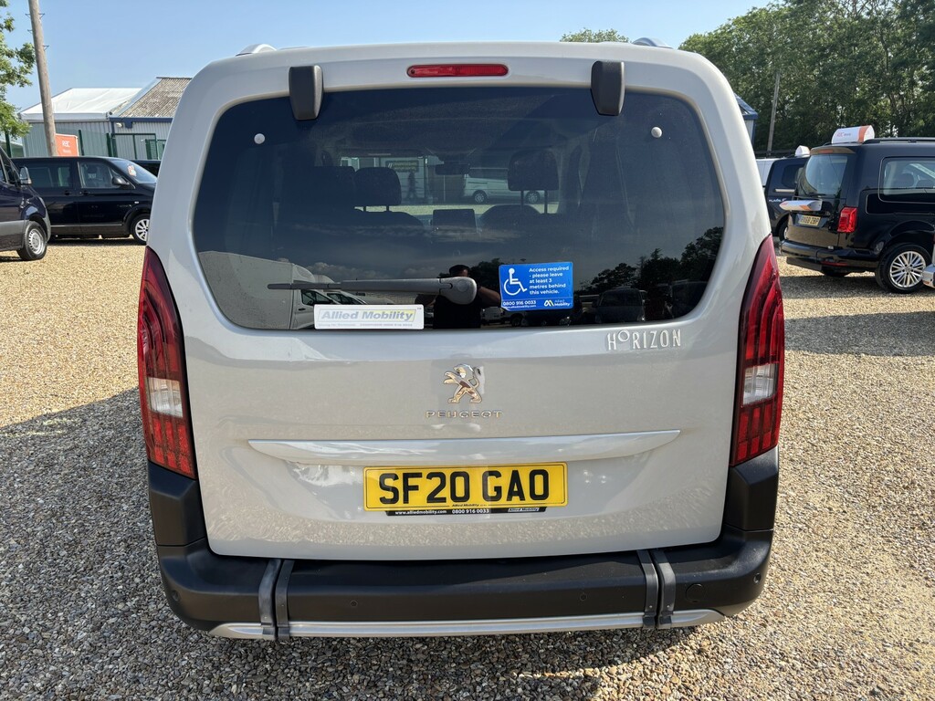 Peugeot Rifter Wheelchair Accessible Vehicle Wheelchair Accessibl SF20GAO Beige #4