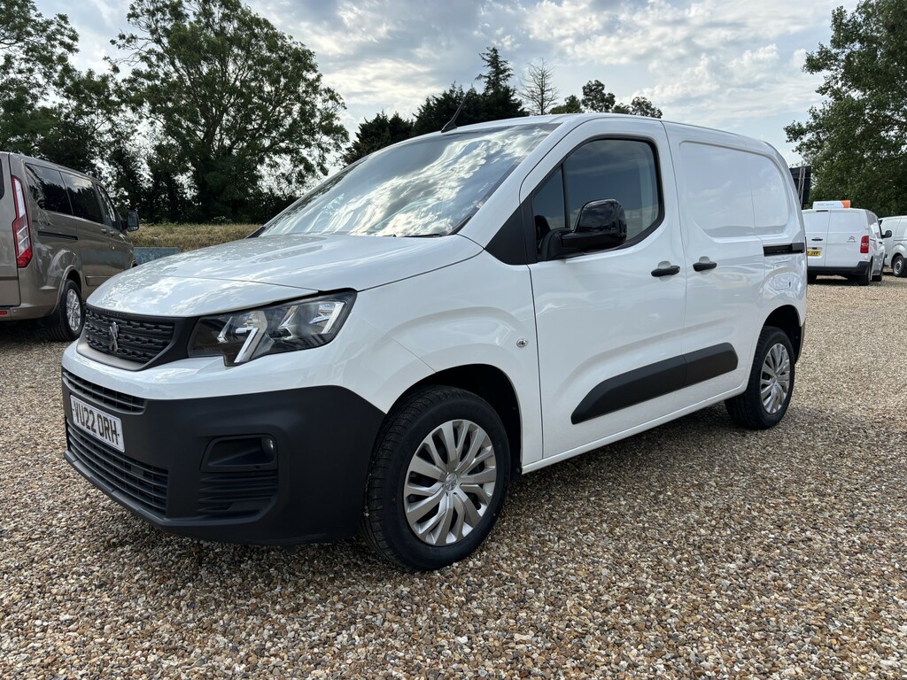 Peugeot Partner Panel Van 1.5 Bluehdi 1000 Professional Premium 2 VU22ORH White #6