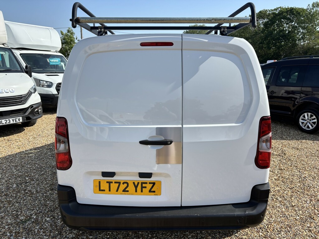 Peugeot Partner Panel Van 1.5 Partner Standard 1000 Professional P LT72YFZ White #4