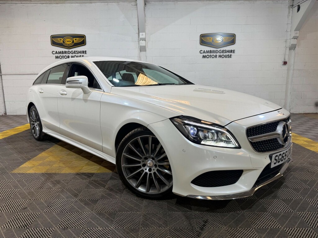 Mercedes-Benz CLS 2.1 Cls220d Amg Line Shooting Brake G-tronic Euro White