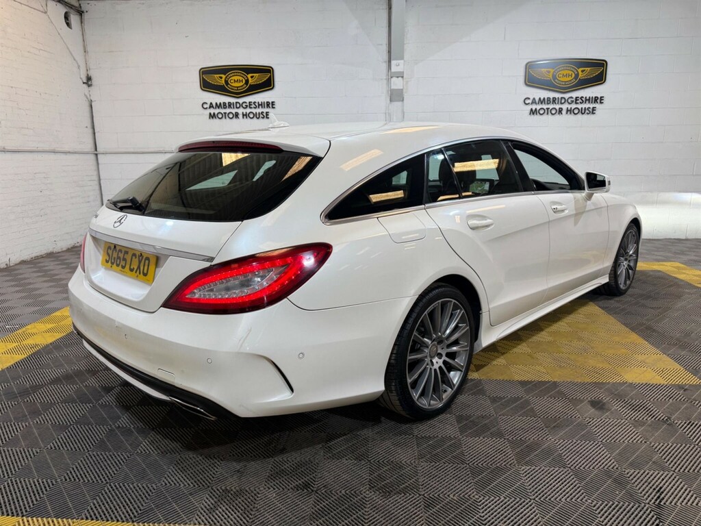 Mercedes-Benz CLS 2.1 Cls220d Amg Line Shooting Brake G-tronic Euro SG65CXO White #5