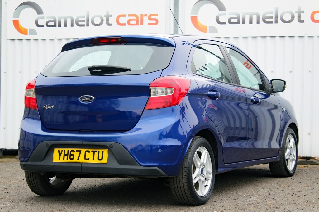 Ford KA+ Hatchback 1.2 Ti-vct Zetec 2017 YH67CTU Blue #6