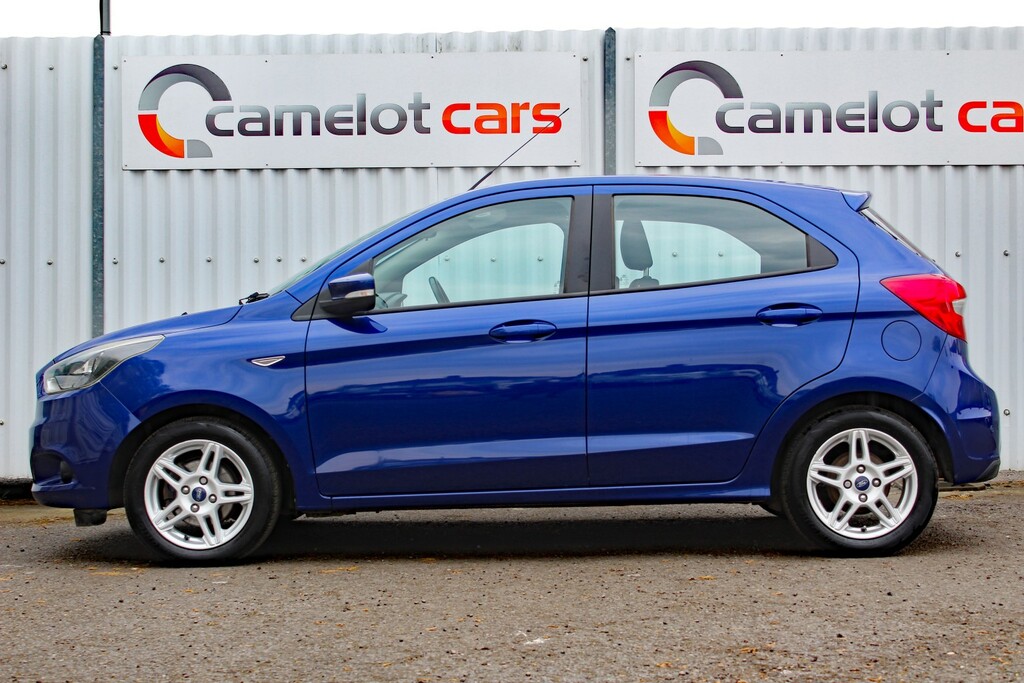 Ford KA+ Hatchback 1.2 Ti-vct Zetec 2017 YH67CTU Blue #4