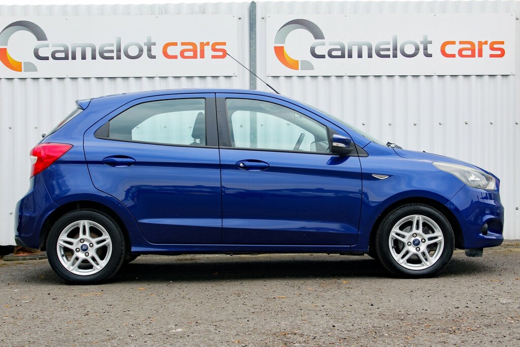 Ford KA+ Hatchback 1.2 Ti-vct Zetec 2017 YH67CTU Blue #5