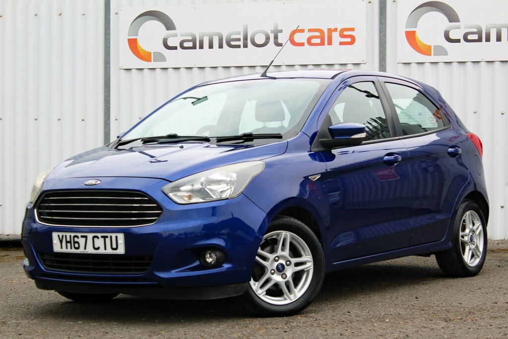 Ford KA+ Hatchback 1.2 Ti-vct Zetec 2017 YH67CTU Blue #2