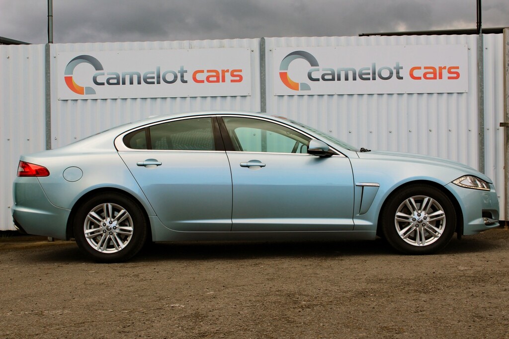 Jaguar XF Saloon 2.2 D Luxury 2013 SG62XHB Blue #5