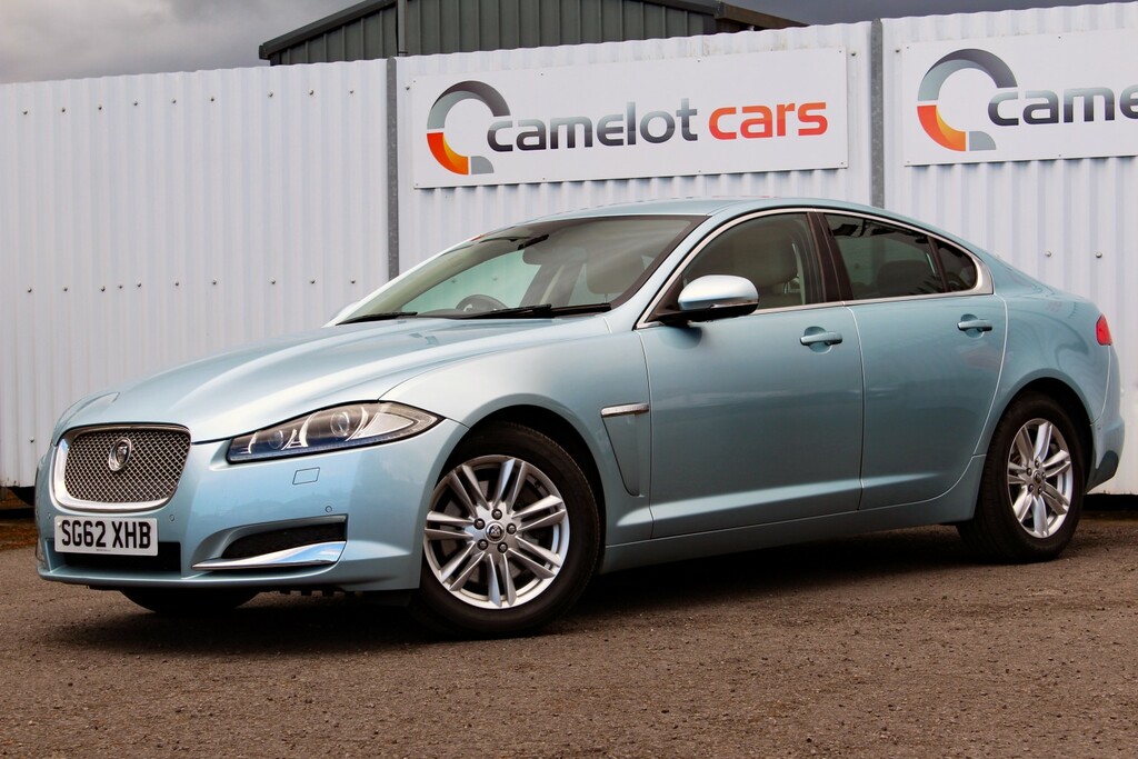 Jaguar XF Saloon 2.2 D Luxury 2013 SG62XHB Blue #3