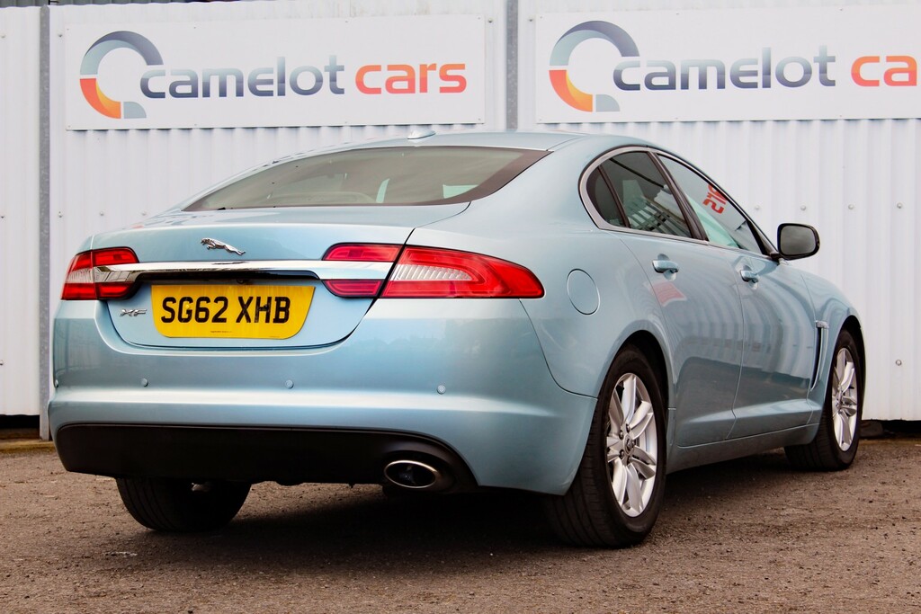 Jaguar XF Saloon 2.2 D Luxury 2013 SG62XHB Blue #6