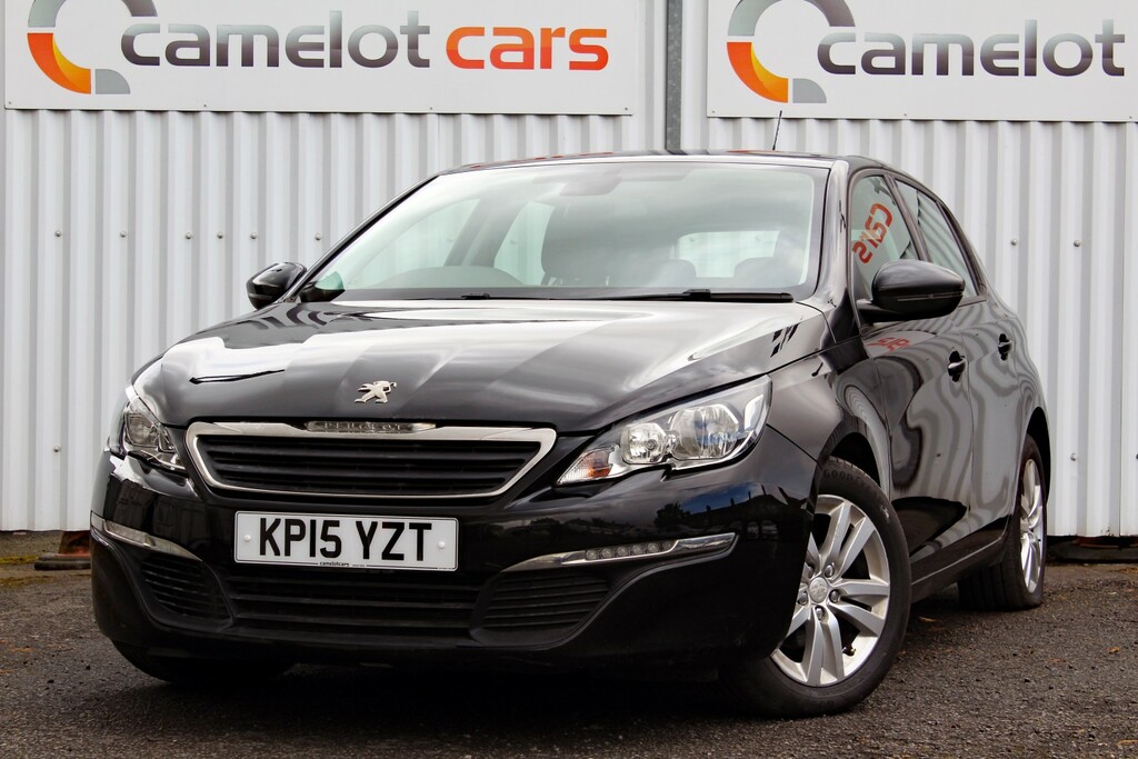 Peugeot 308 Hatchback 1.6 Hdi Active 2015 Black