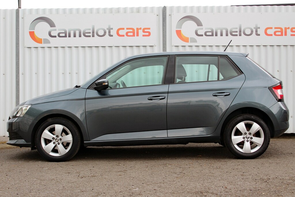 Skoda Fabia Hatchback 1.0 Se 2017 FH17XTD Grey #4