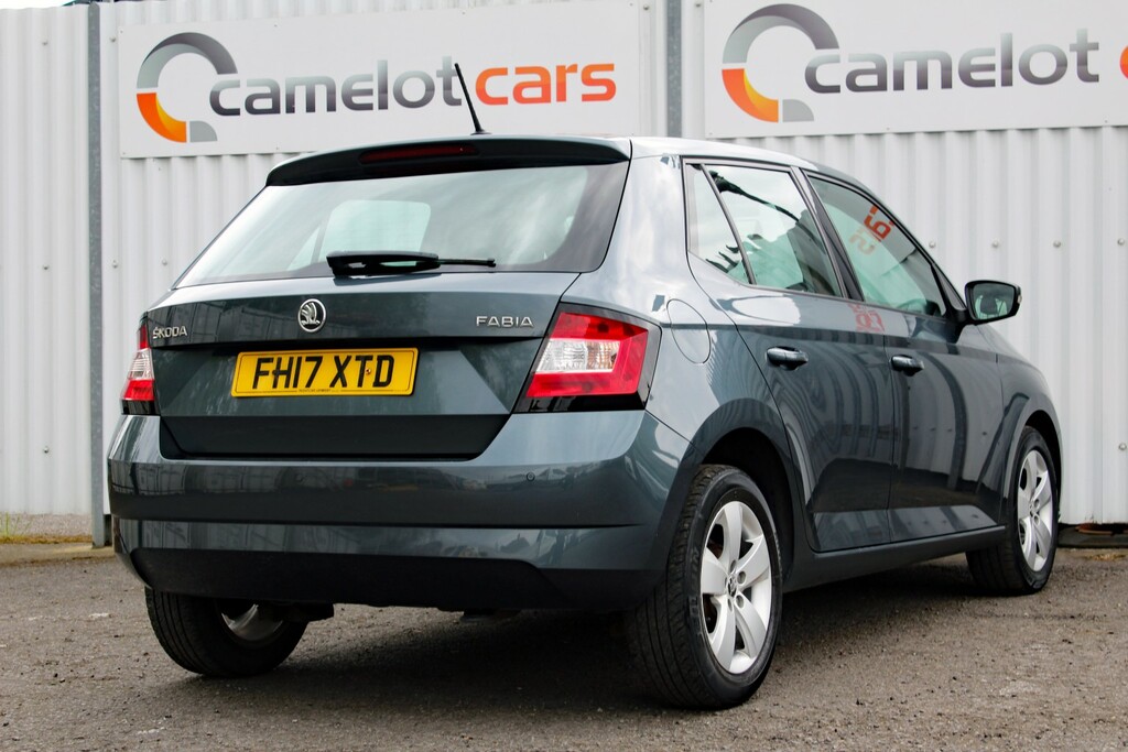 Skoda Fabia Hatchback 1.0 Se 2017 FH17XTD Grey #6