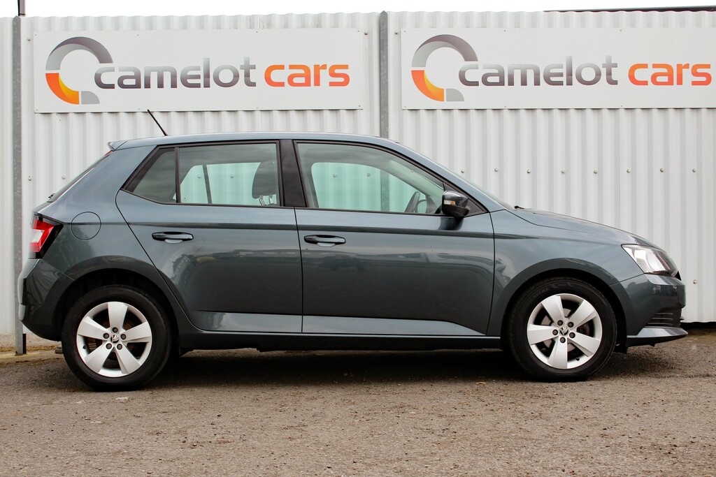 Skoda Fabia Hatchback 1.0 Se 2017 FH17XTD Grey #5