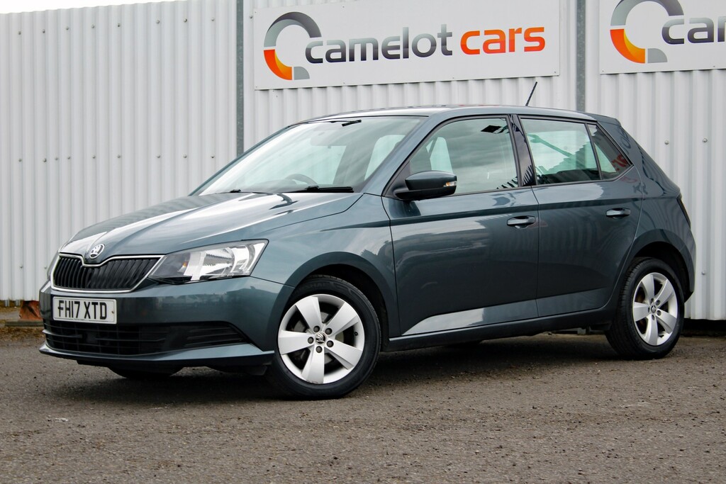 Skoda Fabia Hatchback 1.0 Se 2017 FH17XTD Grey #3