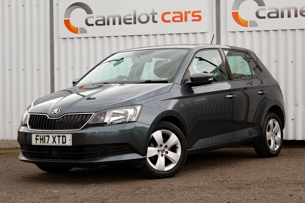 Skoda Fabia Hatchback 1.0 Se 2017 FH17XTD Grey #2